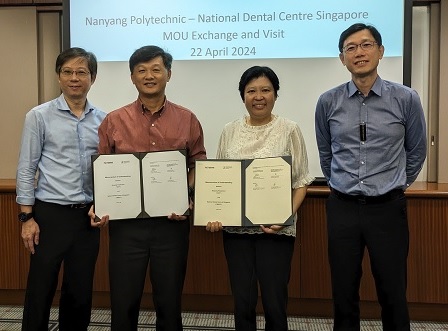 National Dental Centre Singapore inks MOU with Nanyang Polytechnic to develop digital dentistry talents
