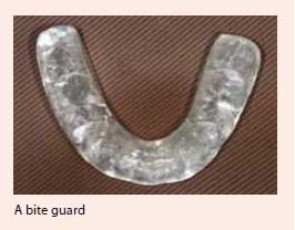 Bite guard - treatment for temporomandibular joint disorders - National Dental Centre Singapore
