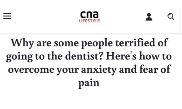Why are some people terrified of going to the dentist? Here's how to overcome your anxiety and fear of pain.